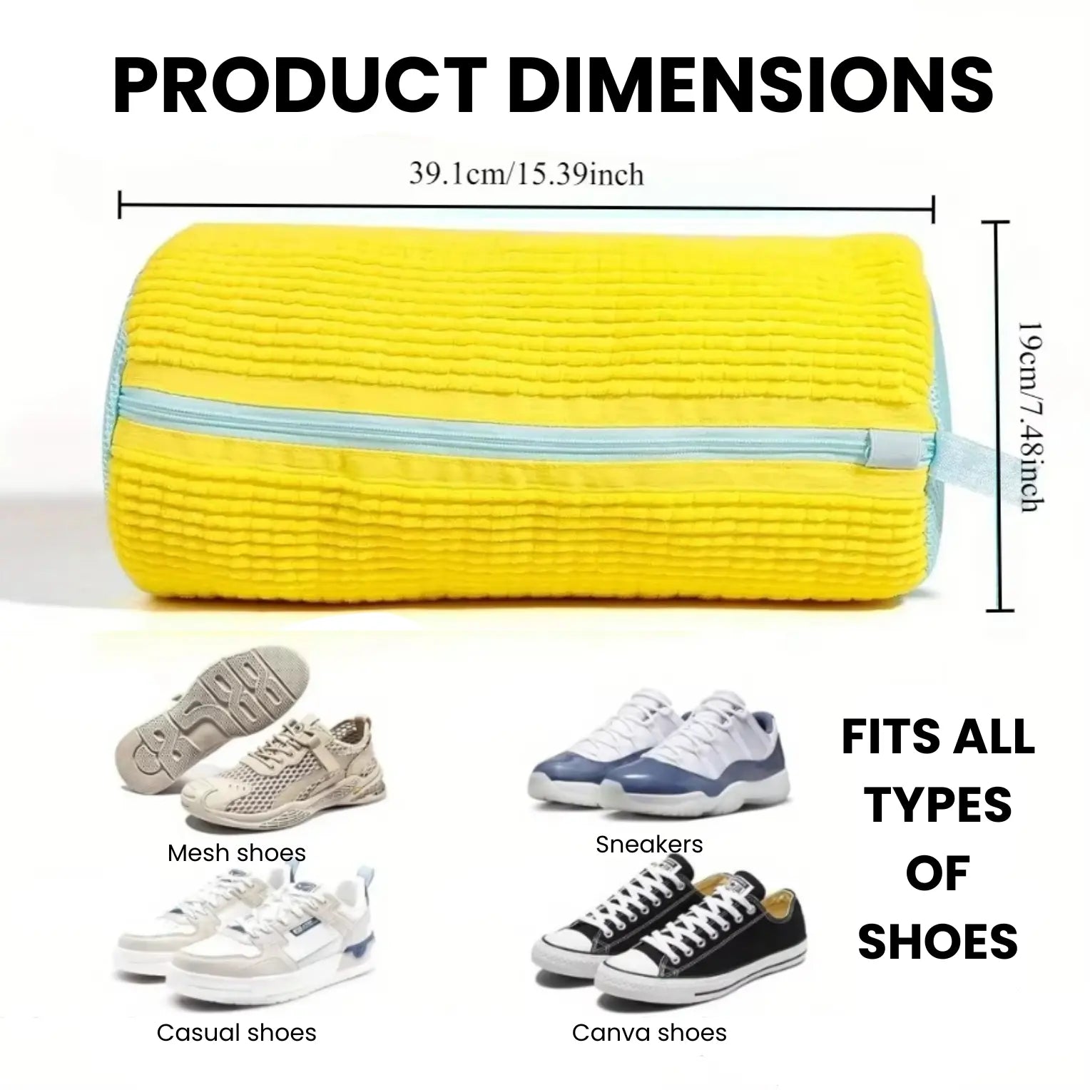 Premium Trainer Washing Bag