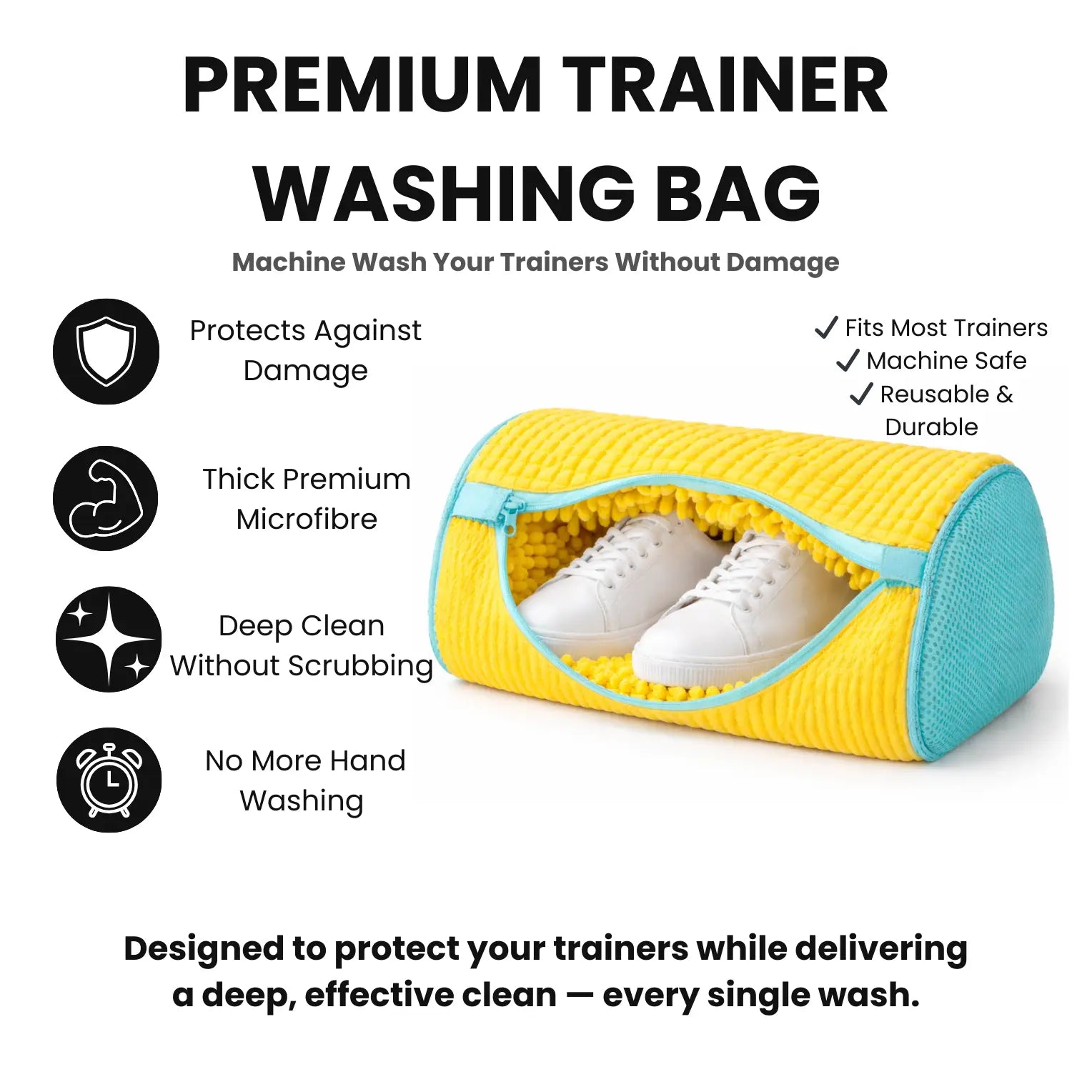Premium Trainer Washing Bag